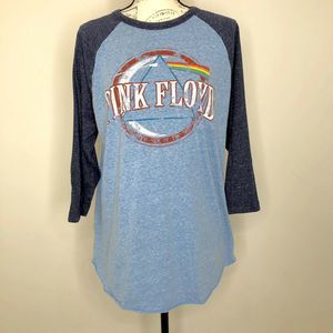 PINK FLOYD Dark Side Of The Moon Raglan Tee Unisex